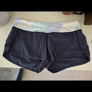 Lululemon athletica 2” inseam athletic shorts in navy blue